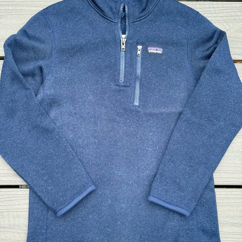 Patagonia Navy Fleece Quarter-Zip